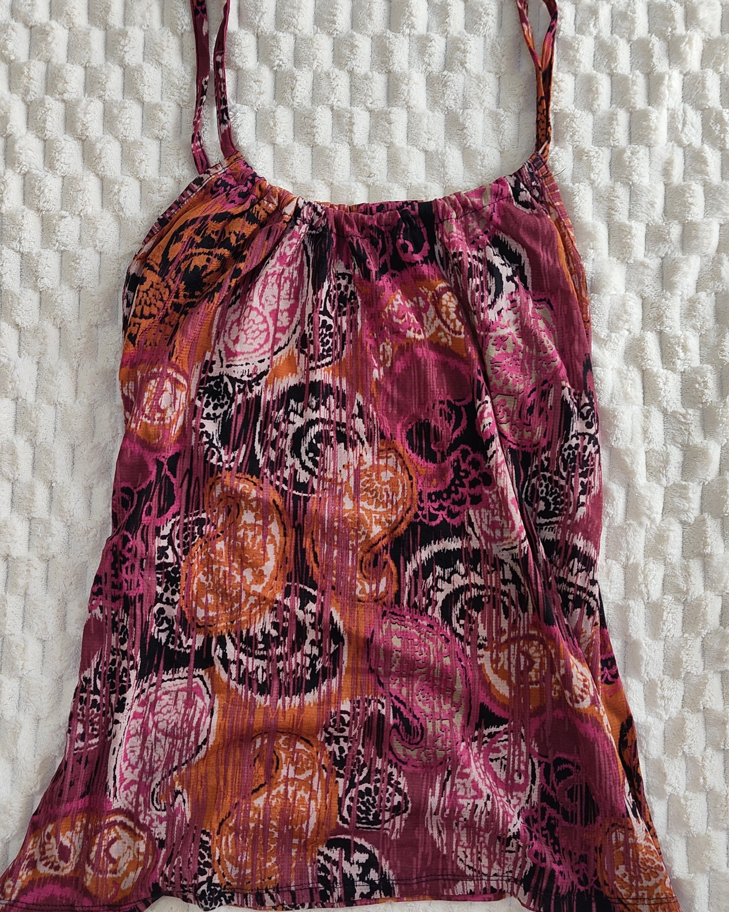 pink whimsical cami