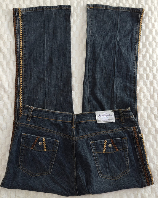dark blue jeans 32