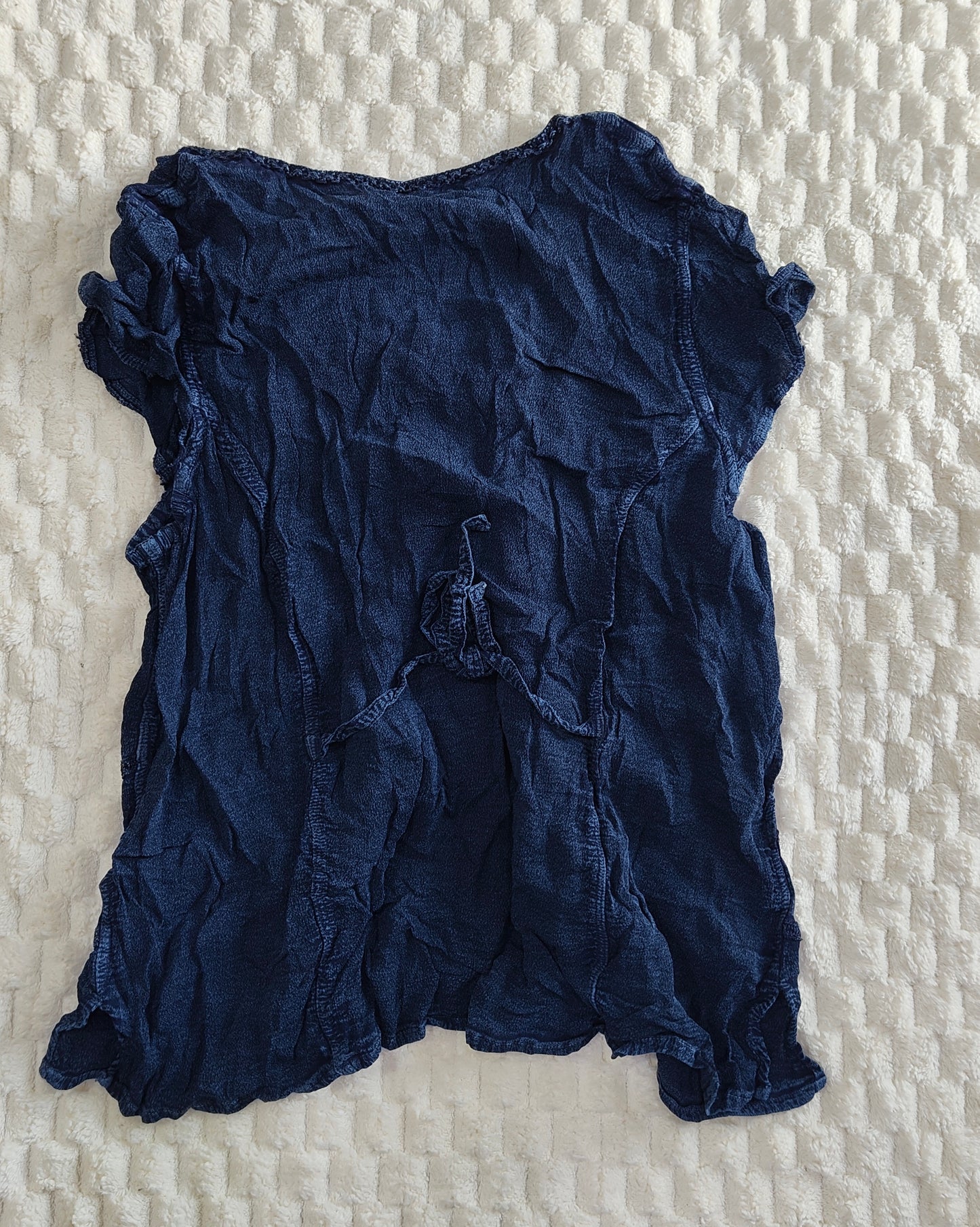 blue blouse