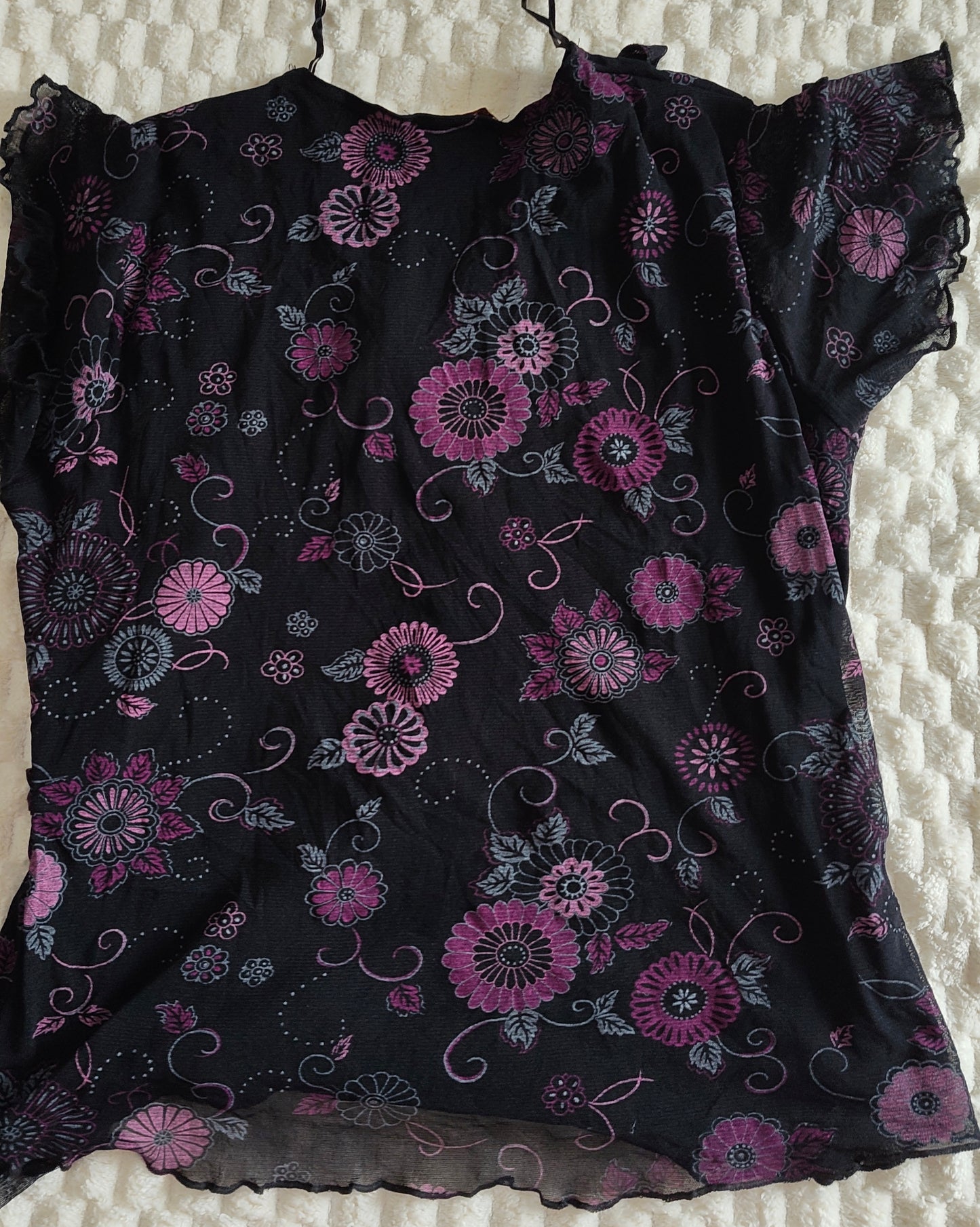 black purple whimsical