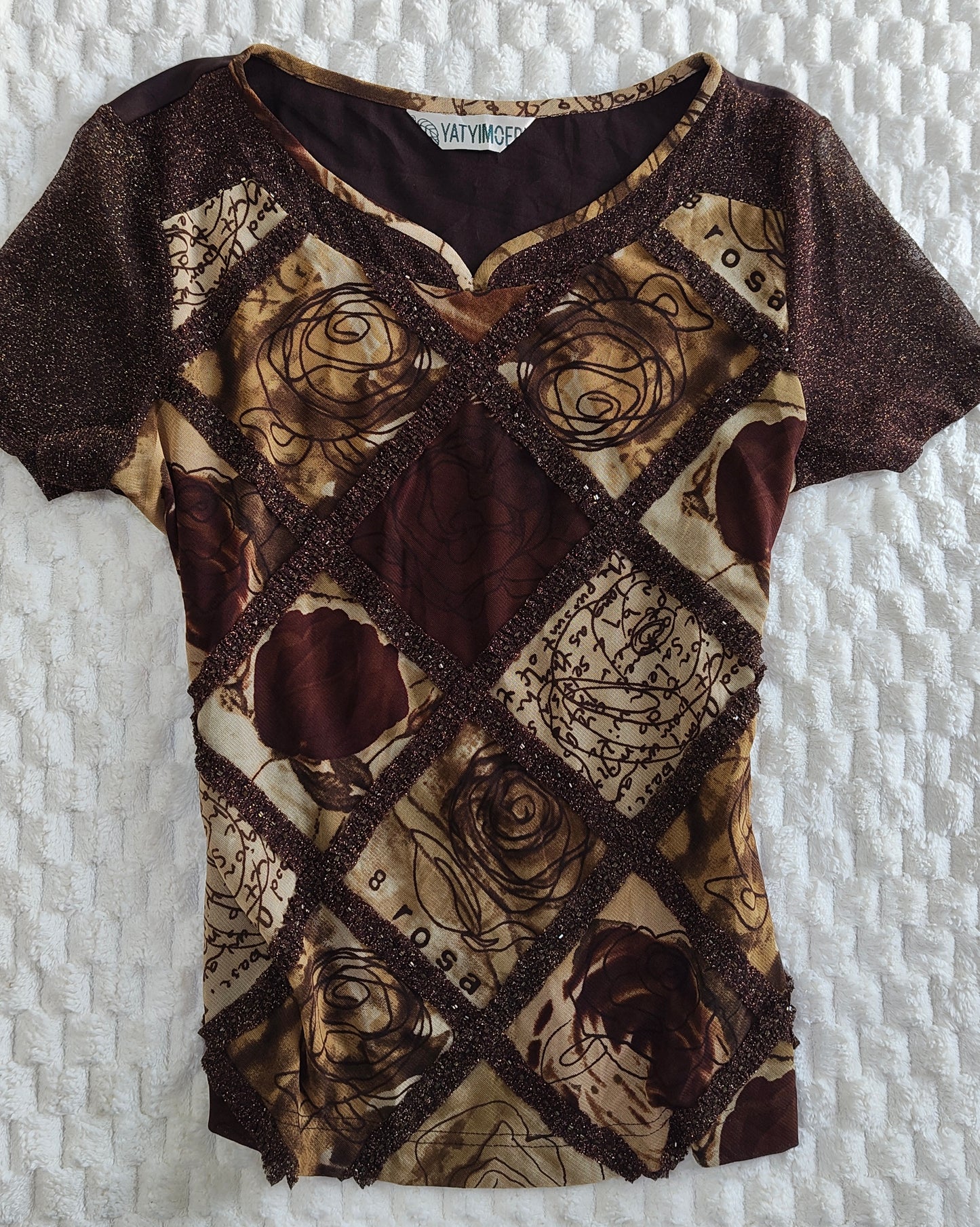 brown shimmer