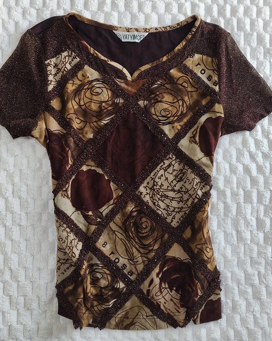 brown shimmer