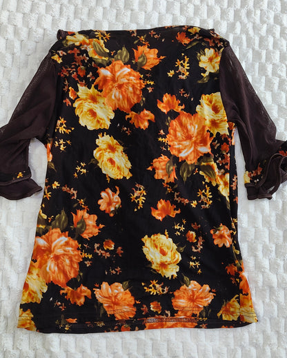 orange and brown