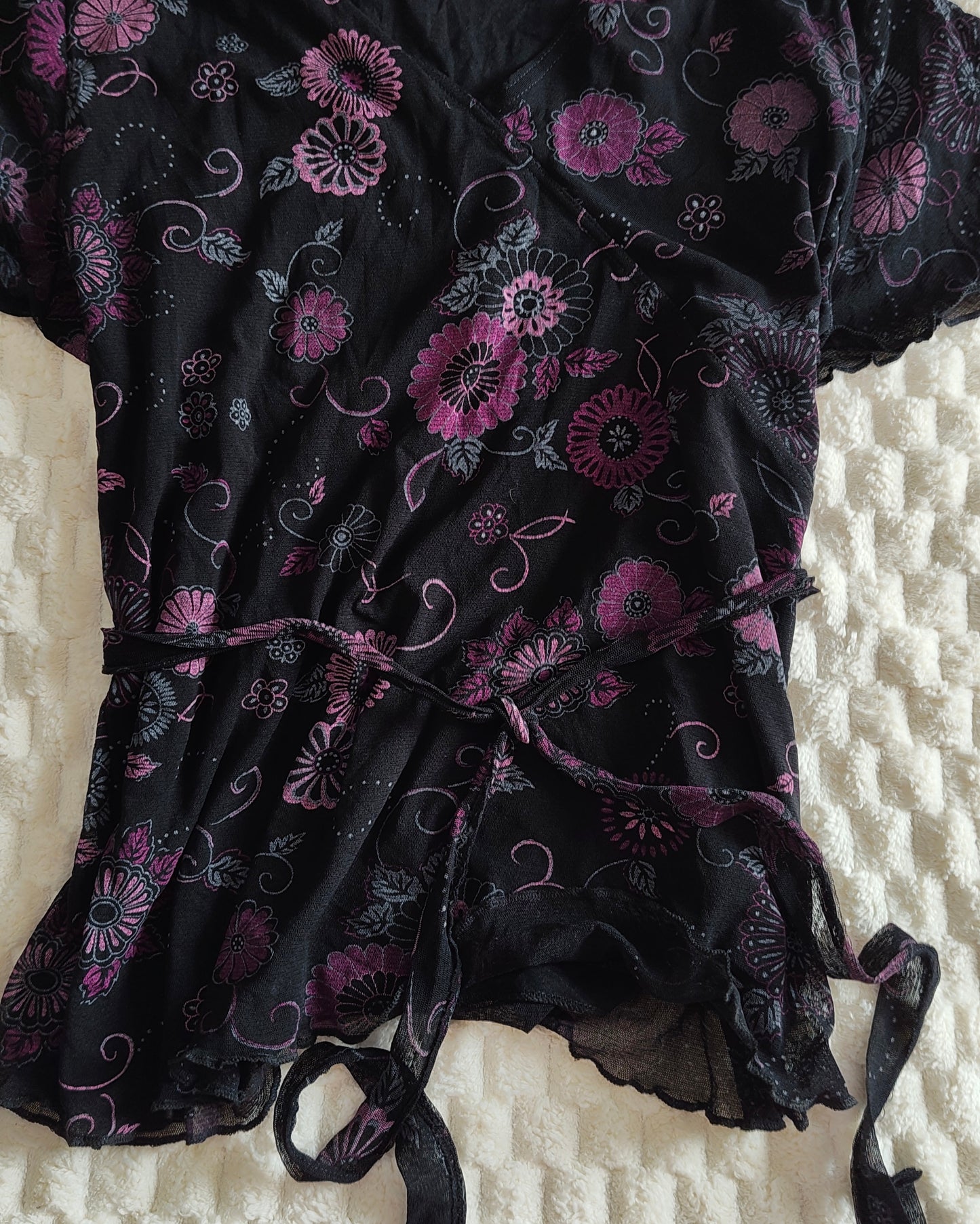 black purple whimsical