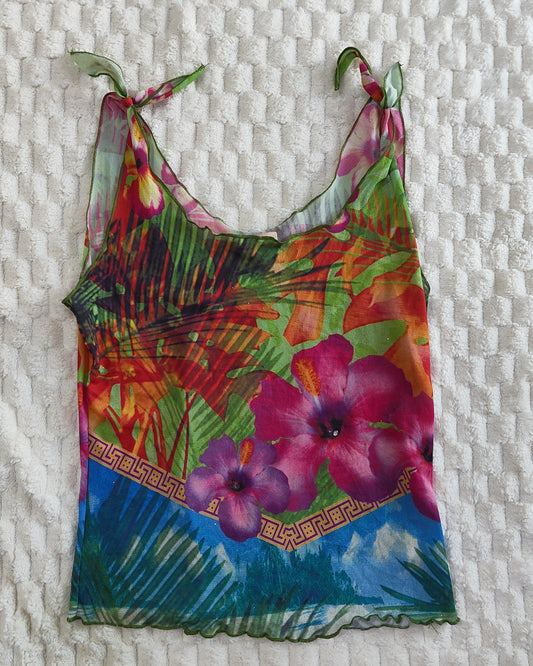 tropical sleeveless