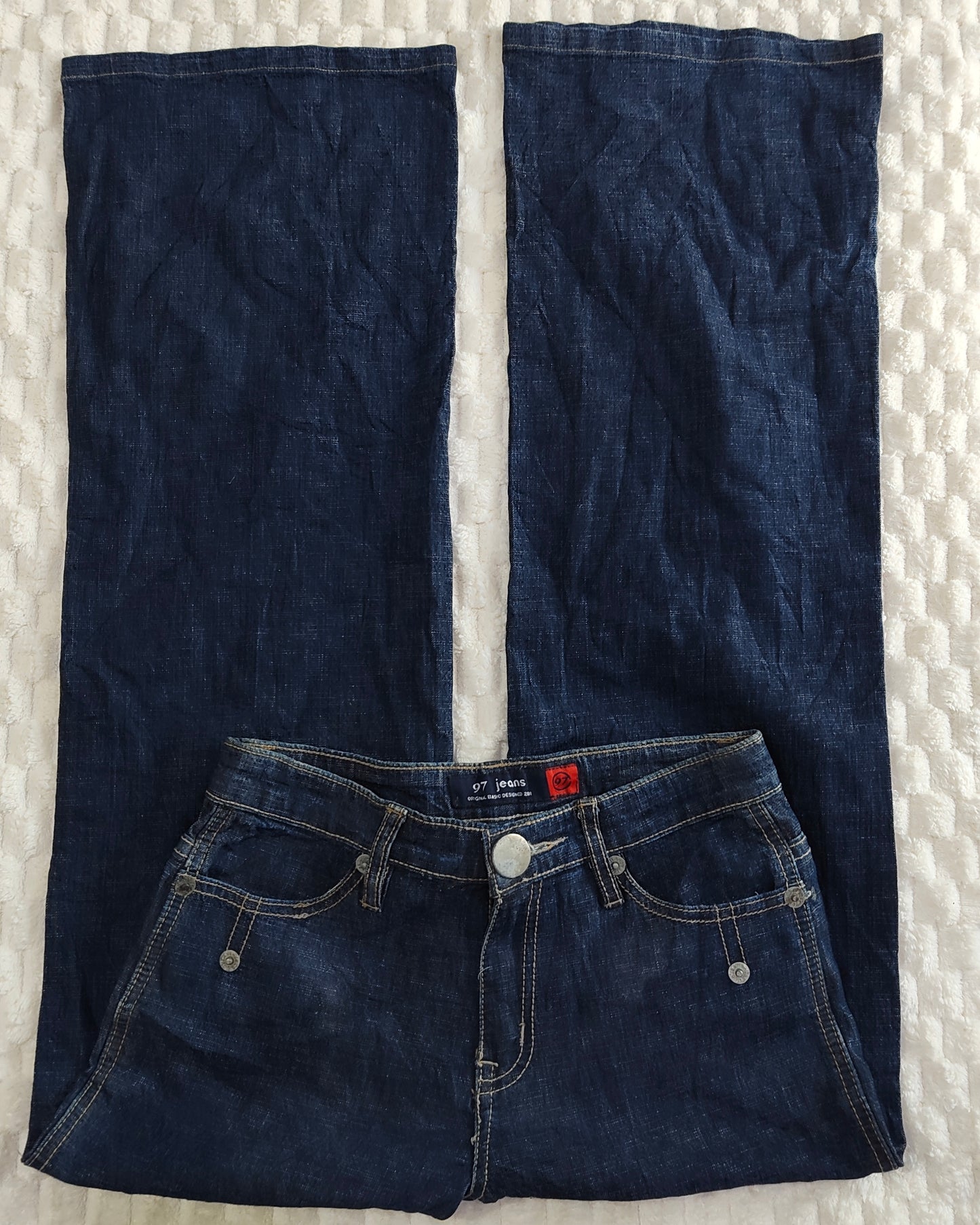 dark blue jeans 26