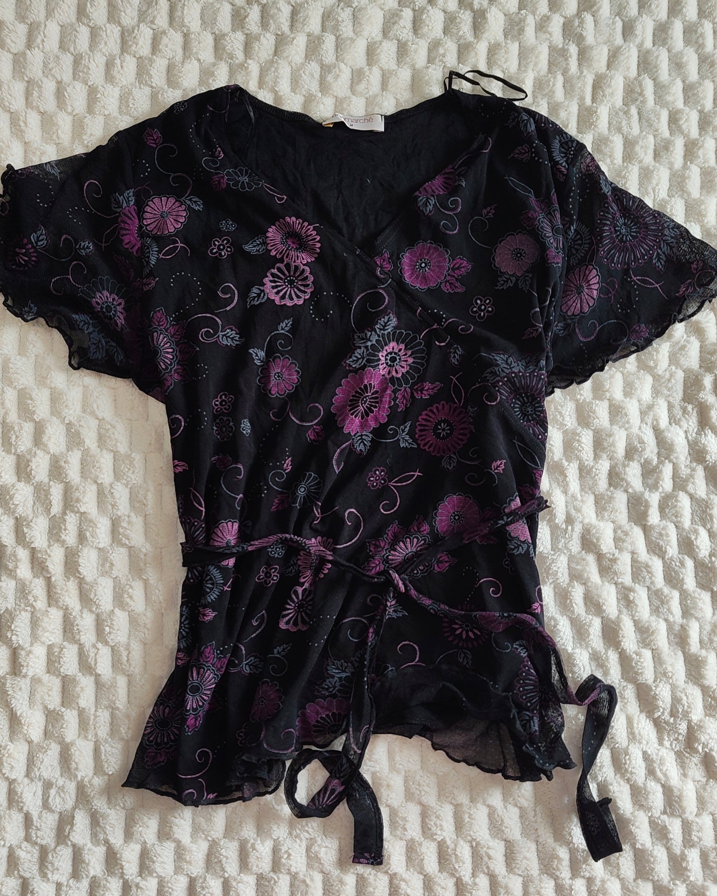 black purple whimsical