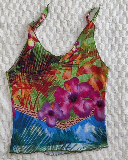 tropical sleeveless