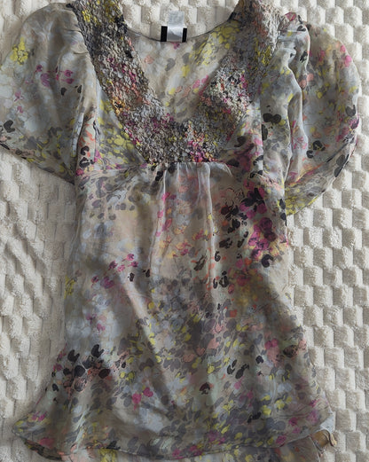 watercolour blouse