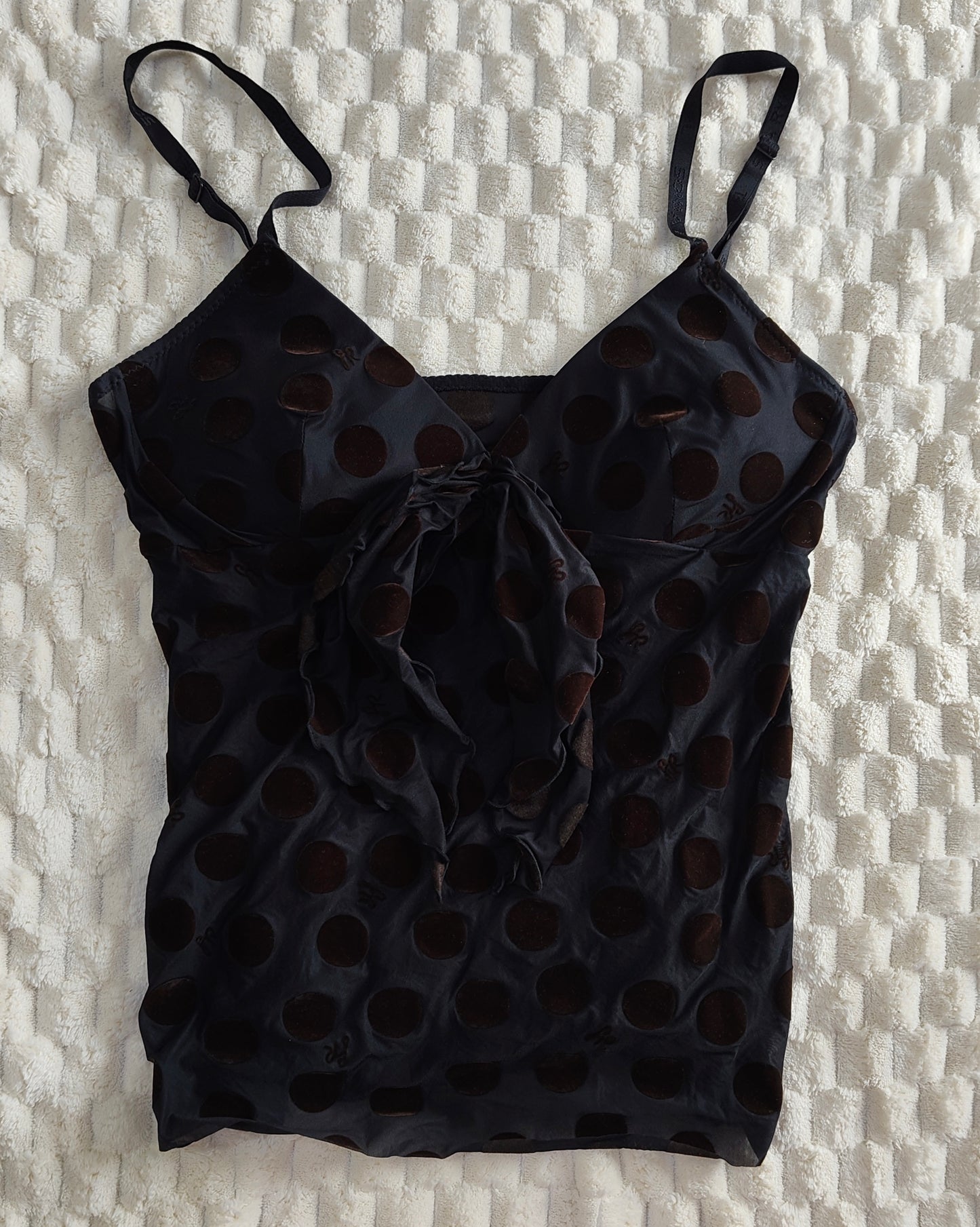 polka dots cami