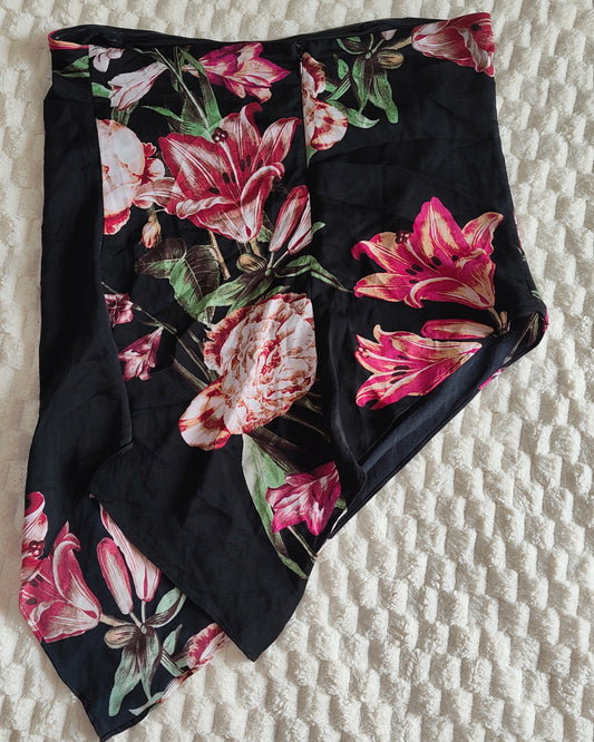 assymetrical tube top