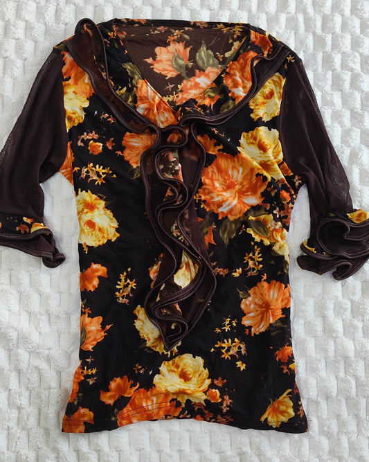 orange and brown