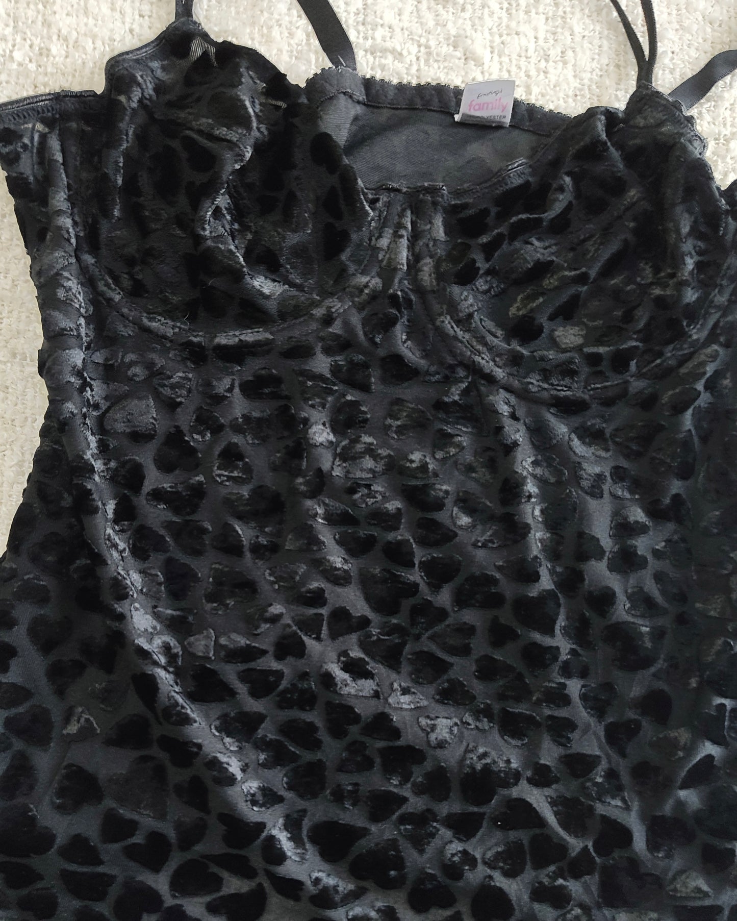 velvet corset
