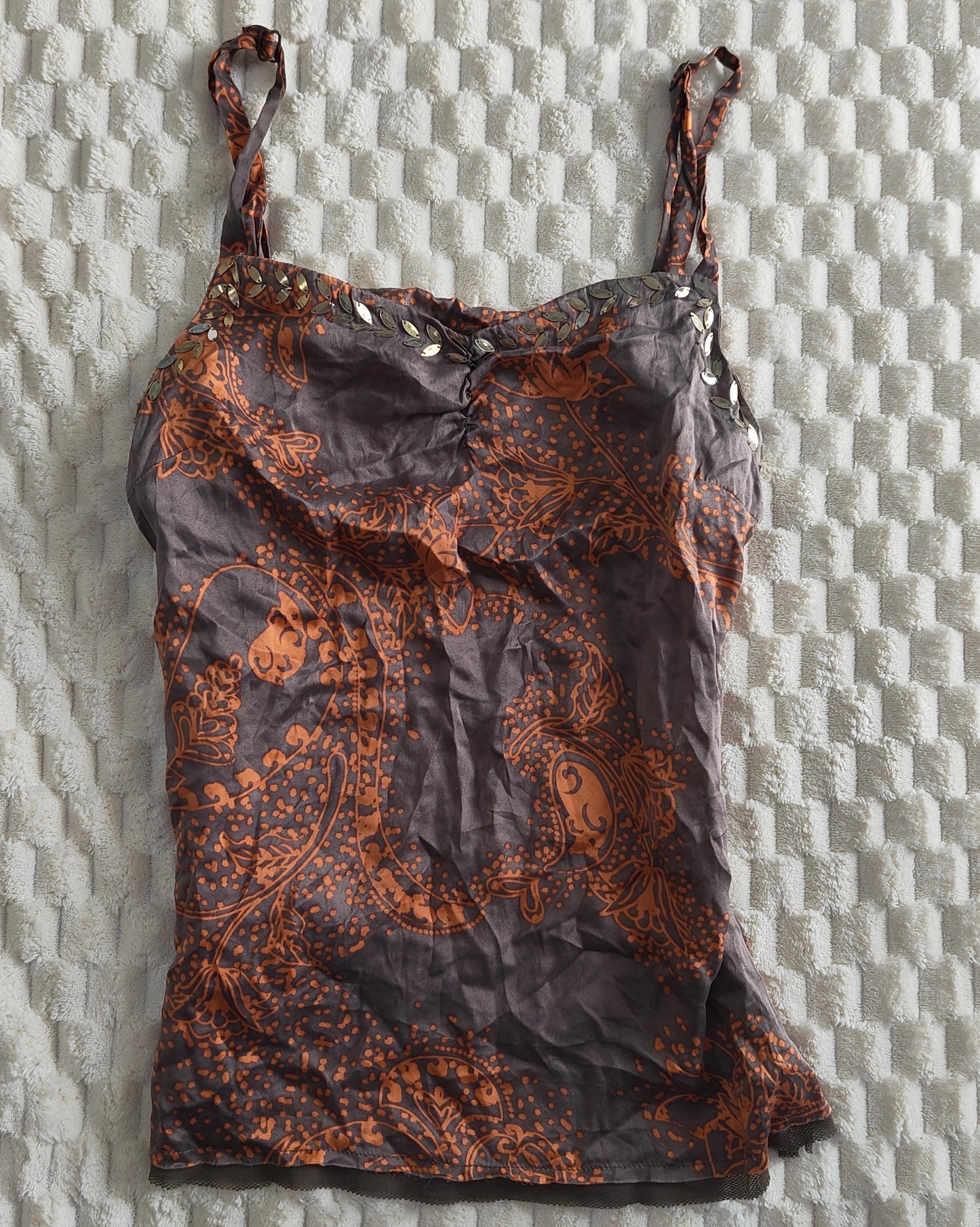ethnic embellished cami