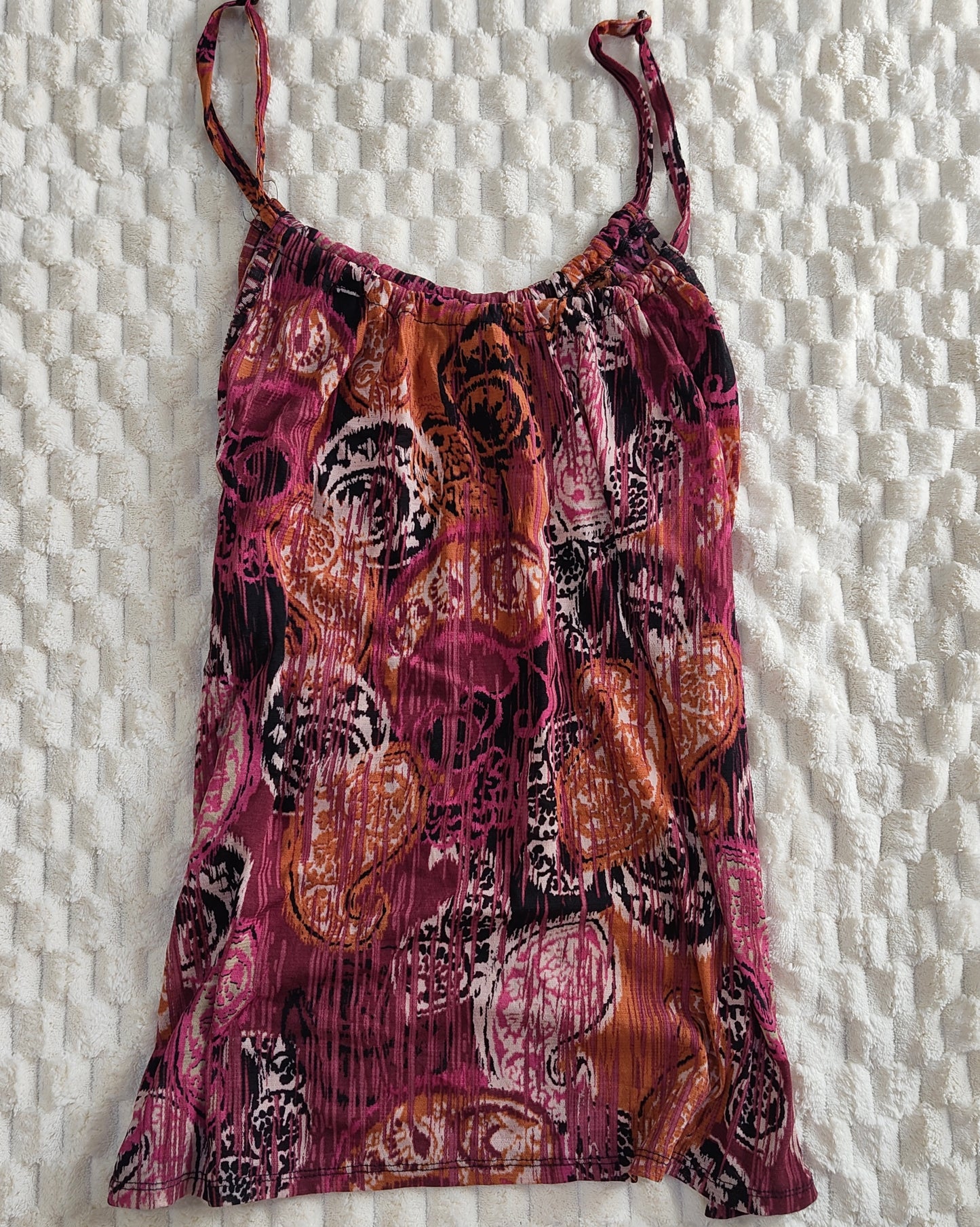 pink whimsical cami